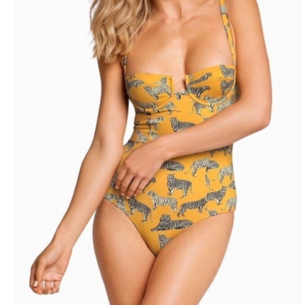 RARE Boys + Arrows Doss One Piece Swimsuit Cats